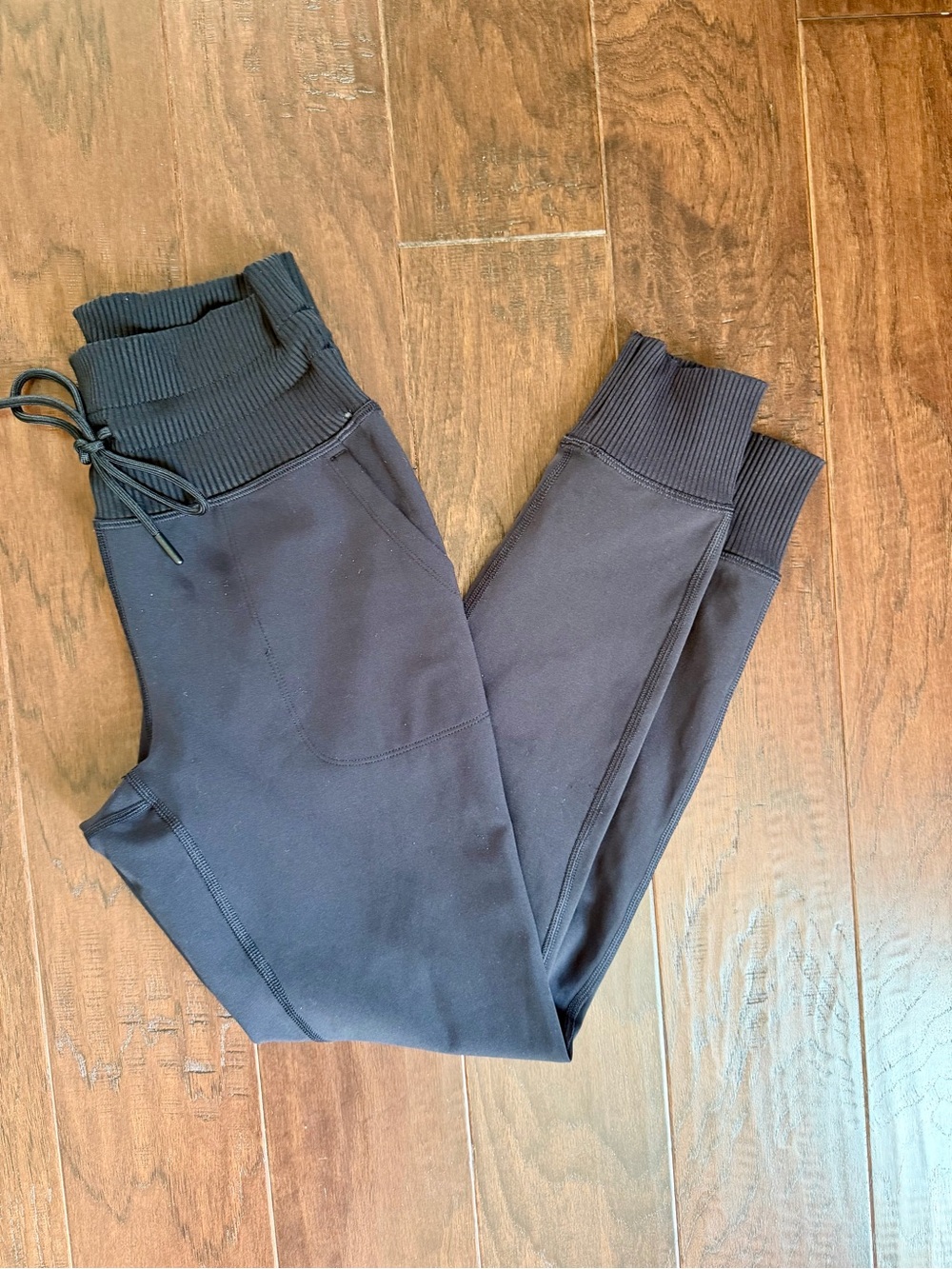 Avalanche Kids Black Ribbed Waist Jogger Pants